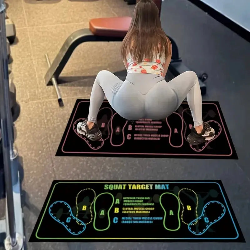 Non-Slip Squat Pad Set – Home & Gym Training Mat Velora