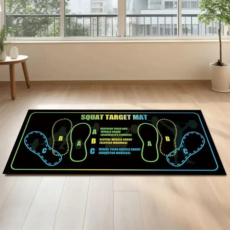 Non-Slip Squat Pad Set – Home & Gym Training Mat Velora