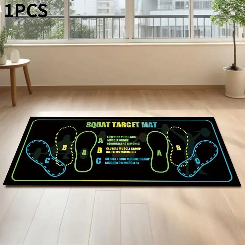 Non-Slip Squat Pad Set – Home & Gym Training Mat Velora