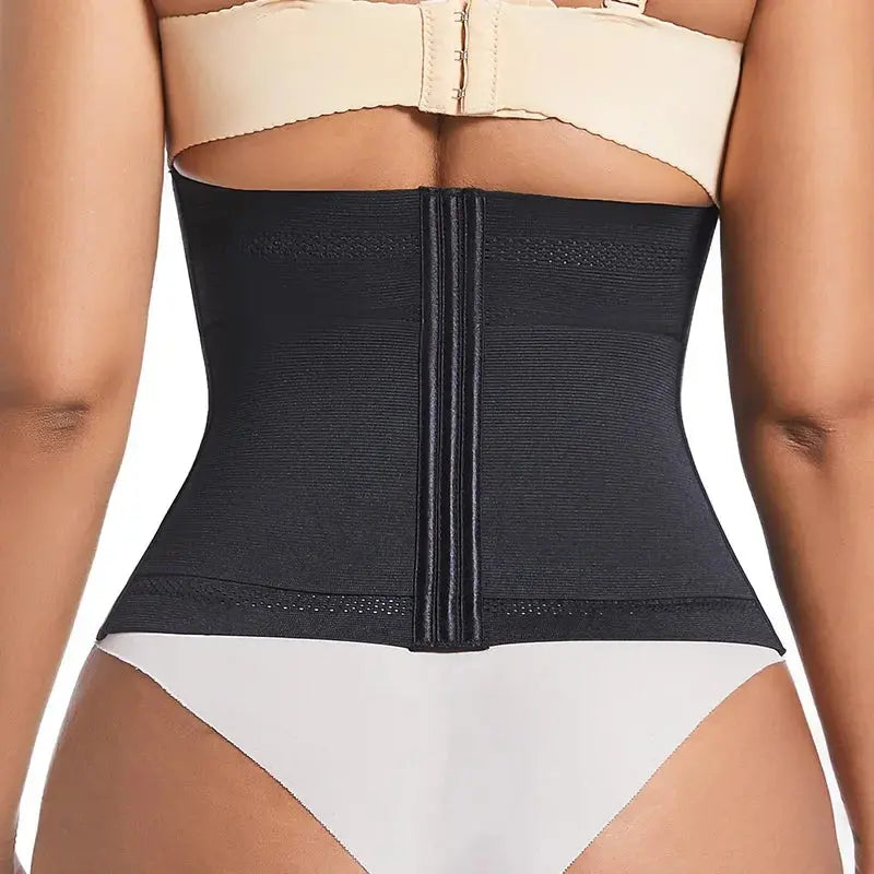 Shapewear Women Corset Waist Trainer Body Shaper Double Tummy Control Slimming Sheath Flat Belly Reductive Belts Cincher - Vyrox Fitness